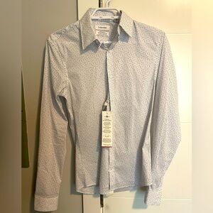 NEW Calvin Klein Dress Shirt - Extra Slim Fit - 14.5